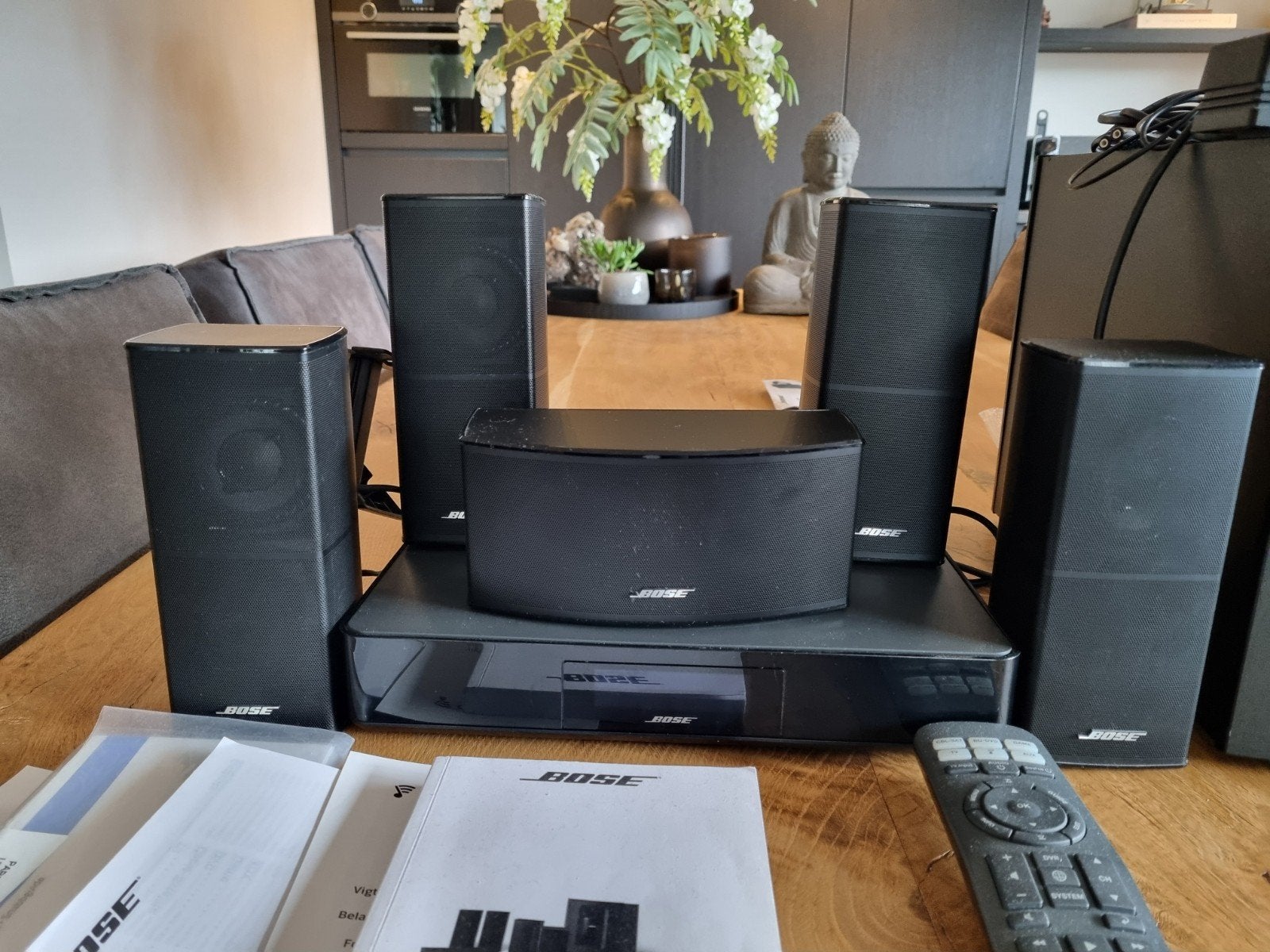 Bose CineMate 520 Home Cinema Systeem, Audio, Tv en Foto, 70 watt of meer, Zo goed als nieuw, 5.1-systeem, Overige spelers
