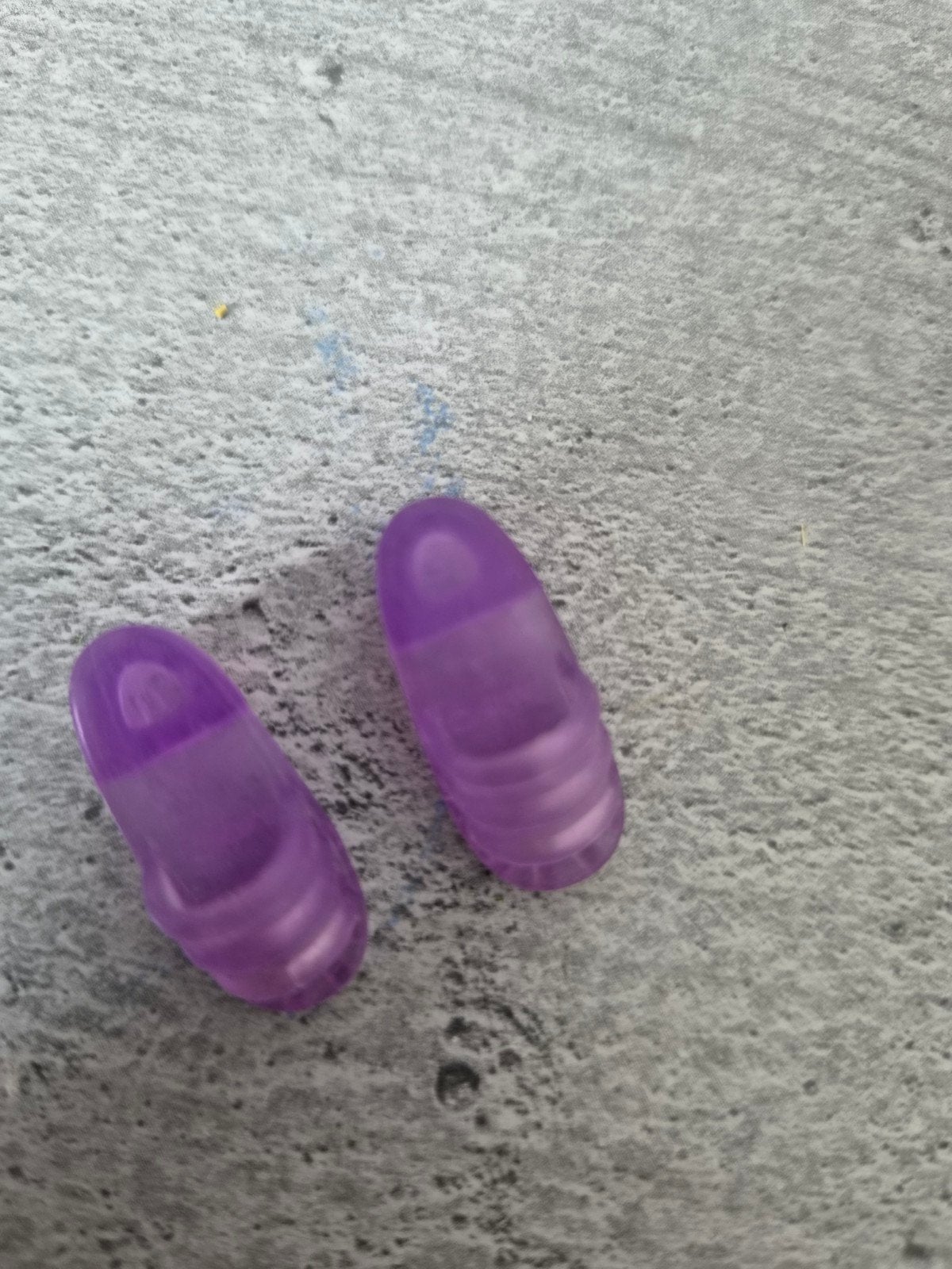 Paarse Barbie schoenen, Ophalen of Verzenden, Gebruikt, Accessoires