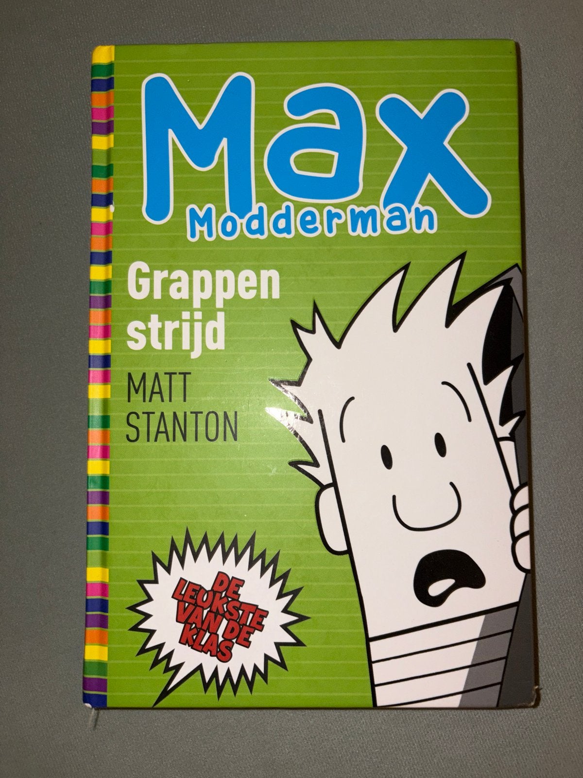 Max Modderman Grappenstrijd - Matt Stanton, Ophalen of Verzenden, Zo goed als nieuw, Fictie algemeen