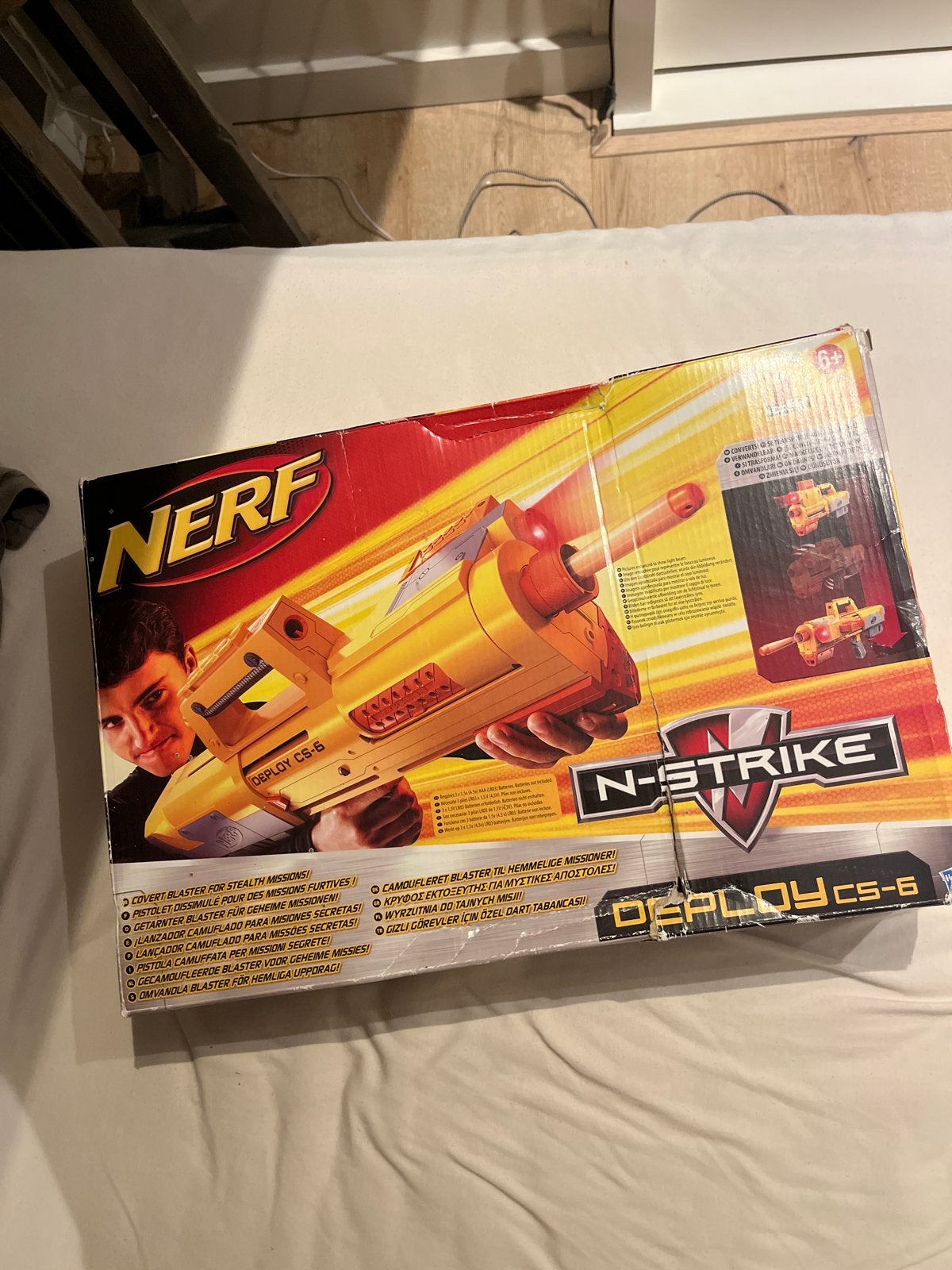 NERF N-Strike Deploy CS-6 Blaste, Ophalen of Verzenden, Nieuw, Jongen of Meisje