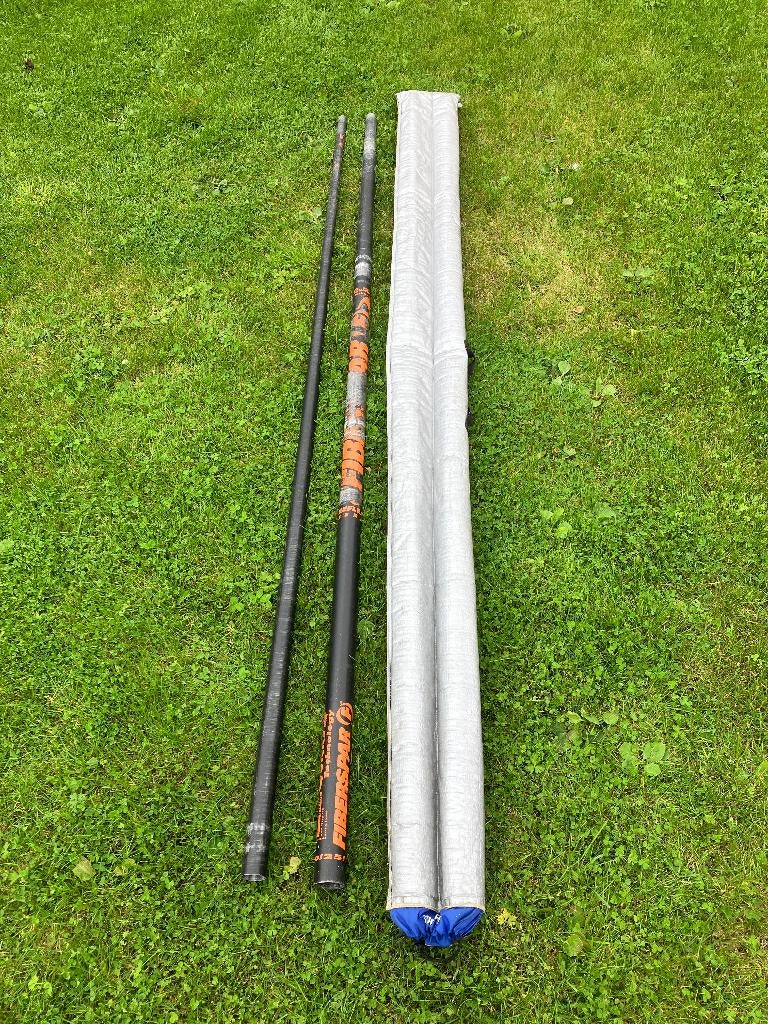 Fiberspar mast SDM 460 55% carbon, Watersport en Boten, Windsurfen, Ophalen, Gebruikt