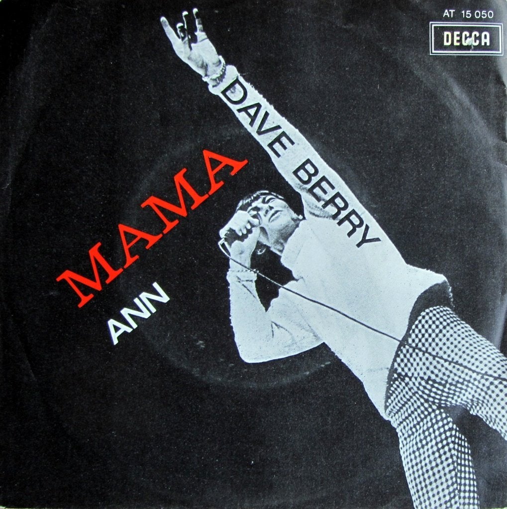 1966	Dave Berry		Mama, Cd's en Dvd's, Vinyl Singles, Fotohoes, 7 inch, Ophalen of Verzenden, Zo goed als nieuw