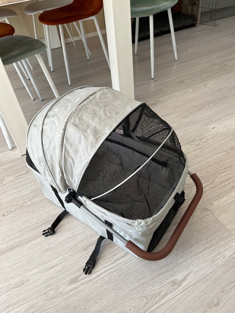 Hippe, nette hondenbuggy, Ophalen, Zo goed als nieuw, Hondenbuggy