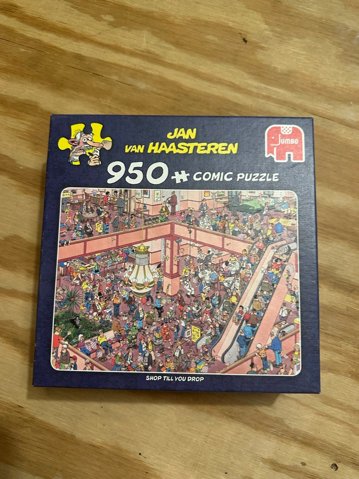 Jan van Haasteren 950 stukjes - Shop Till You Drop, Ophalen of Verzenden, 500 t/m 1500 stukjes, Zo goed als nieuw, Legpuzzel