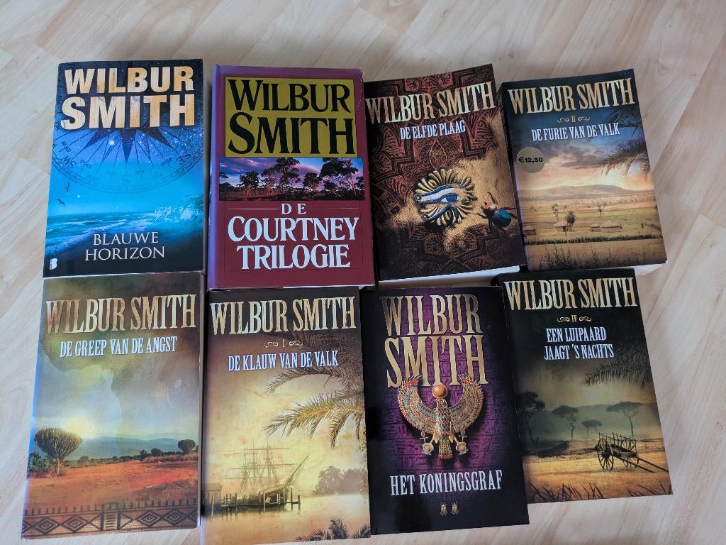 Wilbur Smith - 16 boeken, Ophalen, Zo goed als nieuw, Wilbur Smith, Nederland