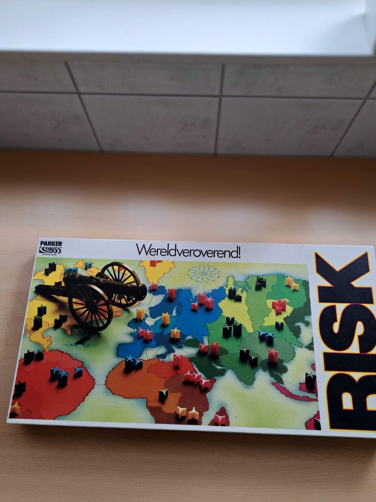 Bordspel Risk - Wereldveroverend Strategisch Spel, Vijf spelers of meer, Ophalen of Verzenden, Gebruikt, Parker