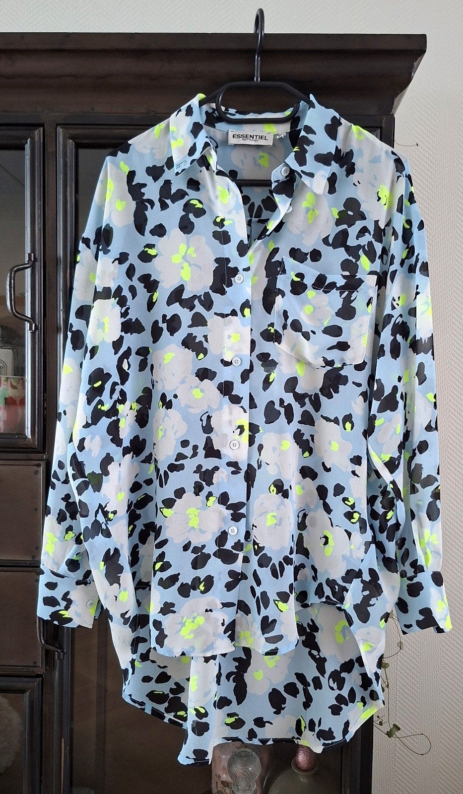 Essentiel Antwerp blouse, Kleding | Dames, Ophalen of Verzenden, Zo goed als nieuw, Maat 34 (XS) of kleiner, Blauw