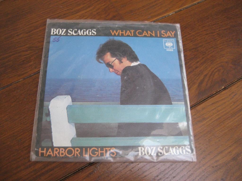 70s boz scaggs what can i say, Gebruikt, 7 inch, Single, Ophalen of Verzenden