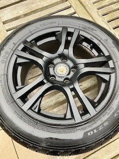 sier velgen 17 inch met winterbanden  bieden, Ophalen, Gebruikt, Mitsubishi