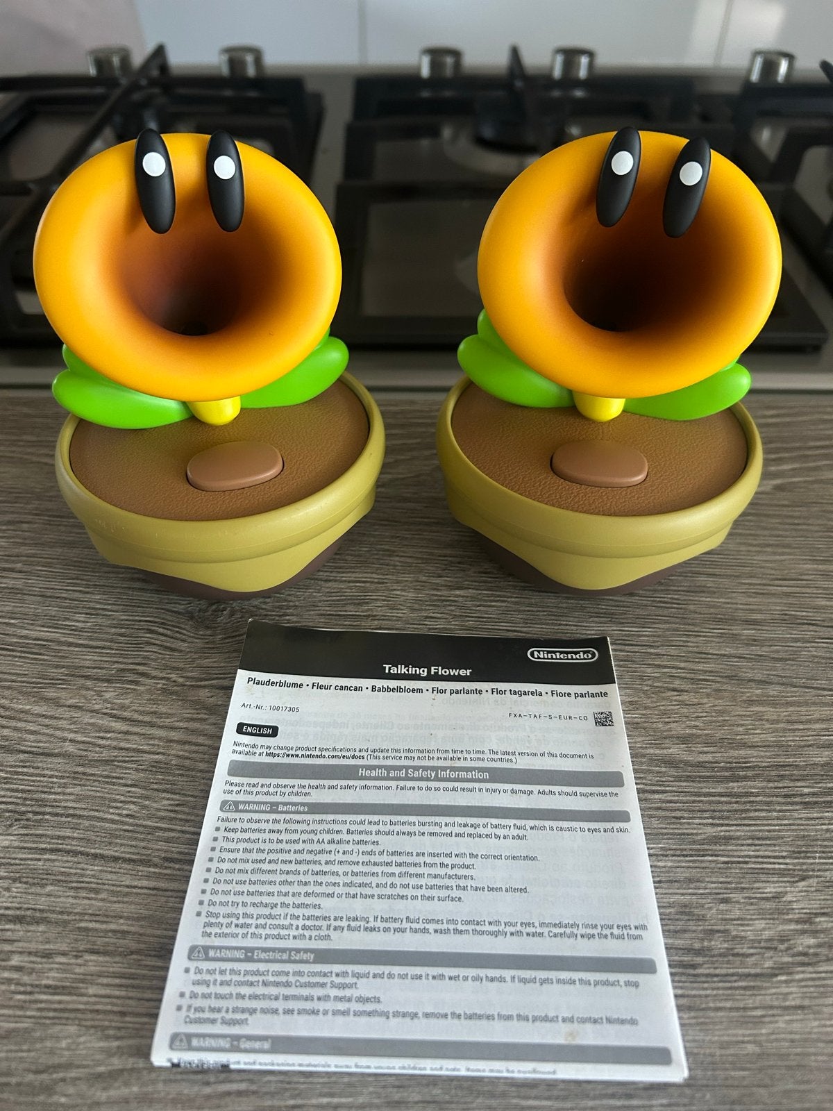 Nintendo Talking Flower Super Mario Piranha Plant, Ophalen of Verzenden, Zo goed als nieuw
