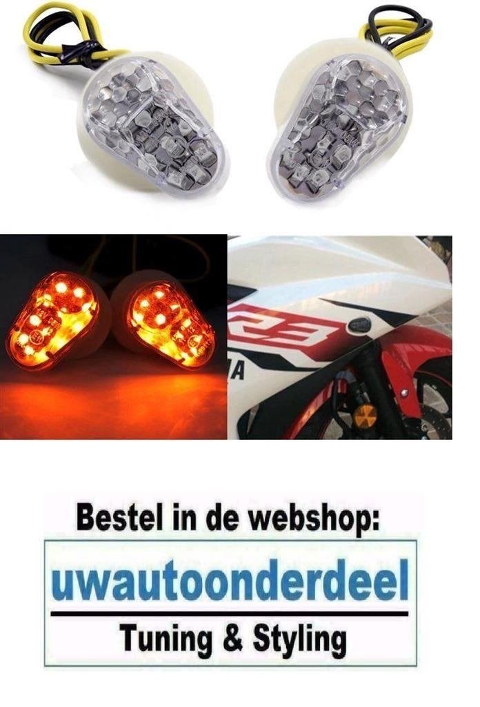 Led Kuip Knipperlichten Yamaha Yzf R1 R6 R6S FZ1 FZ6 FZ8 Faz, Verzenden, Automotive Parts, A.parts@hotmail.nl, Trasmolenlaan 12 3447 GZ Woerden