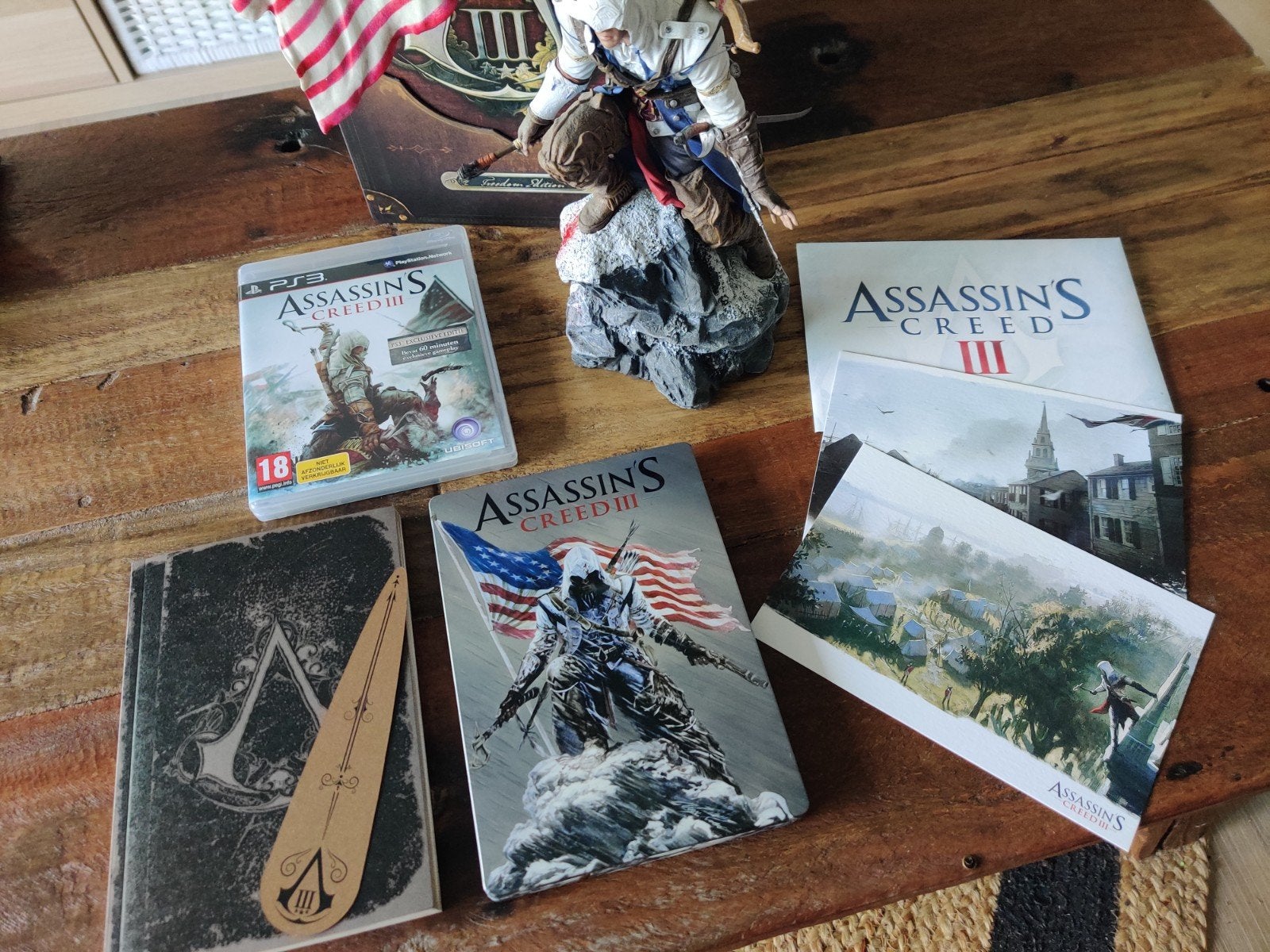 assassin's Creed 3 Freedom Edition Playstation 3, Avontuur en Actie, Vanaf 18 jaar, 1 speler, Ophalen of Verzenden