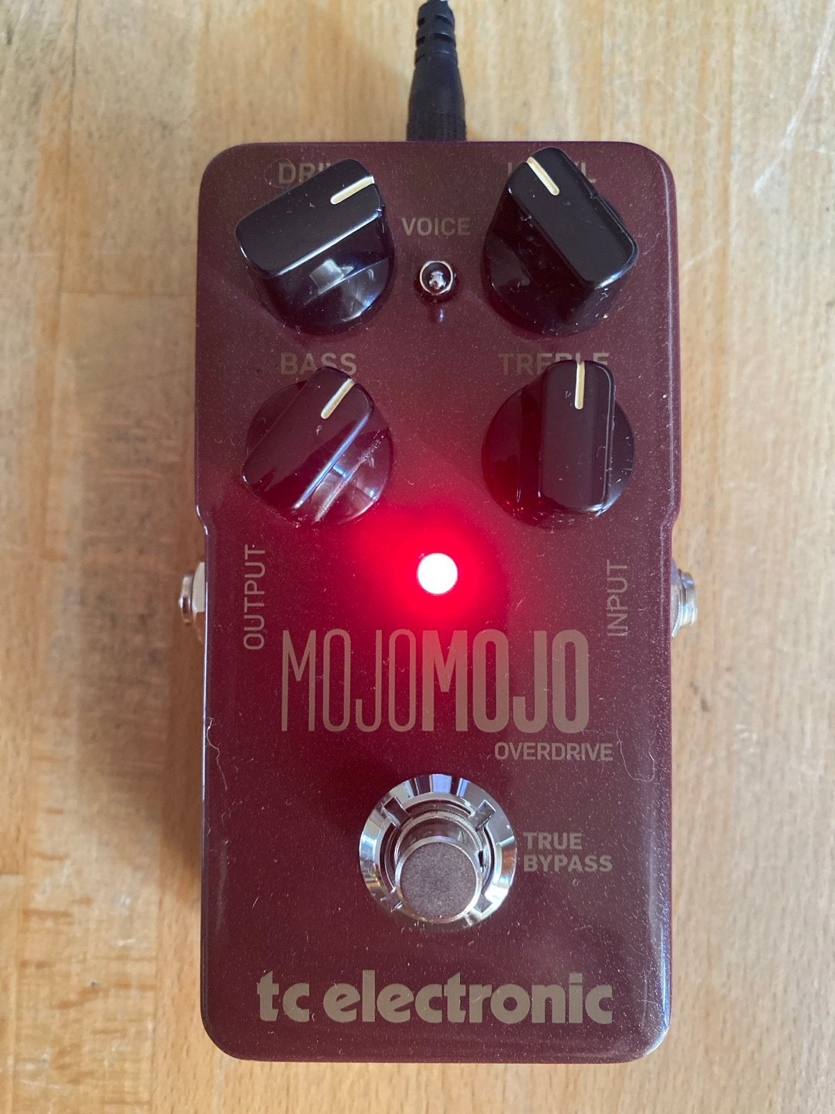 TC Electronic MojoMojo Overdrive Pedaal, Muziek en Instrumenten, Effecten, Ophalen of Verzenden, Zo goed als nieuw, Distortion, Overdrive of Fuzz