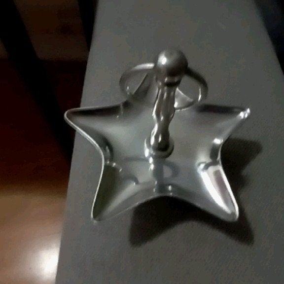 Stervormige koekjesuitsteker, Overige typen, Zilver, Ophalen of Verzenden, Zo goed als nieuw