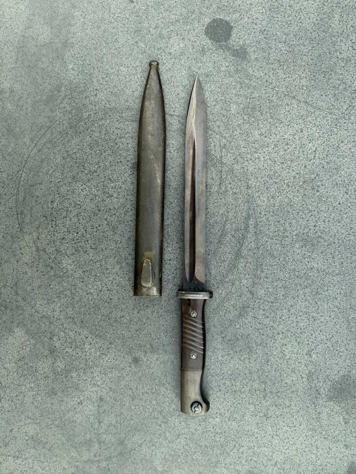 K98 bajonet, Verzenden, Duitsland, Mes of Dolk