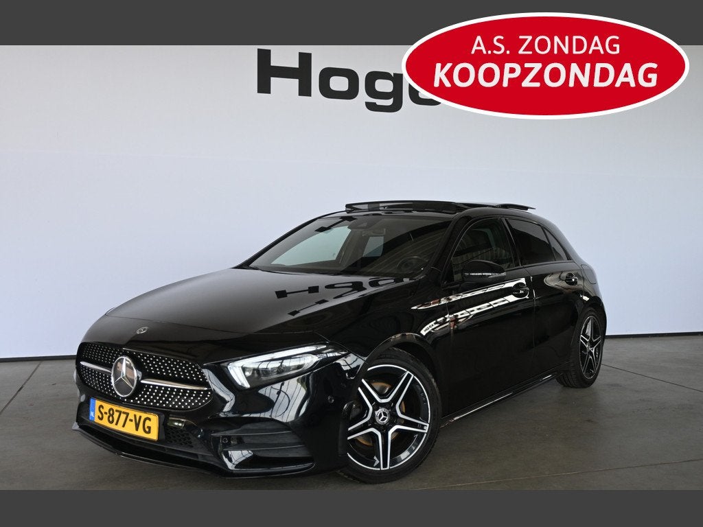 Mercedes-Benz A-Klasse 180 Premium Plus Automaat Panormadak, 136 pk, Gebruikt, 4 cilinders, Met garantie (alle)