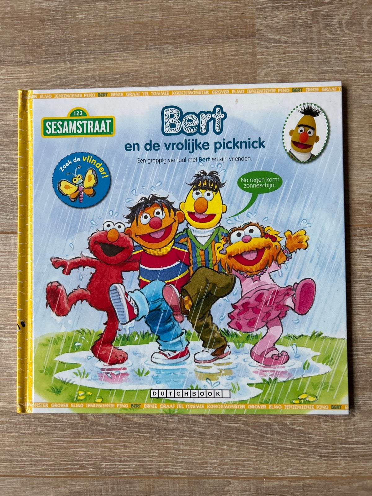 Sesamstraat: Bert en de vrolijke picknick (nieuwstaat), Boeken, Ophalen of Verzenden, Zo goed als nieuw, 2 tot 3 jaar