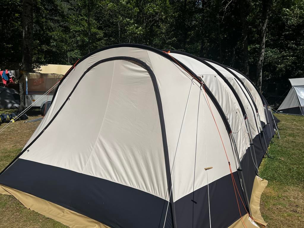 Obelink explorer 6 Ruime tent voor 6+ personen. Met luifel., Caravans en Kamperen, Tenten, Ophalen, Zo goed als nieuw, Meer dan 6