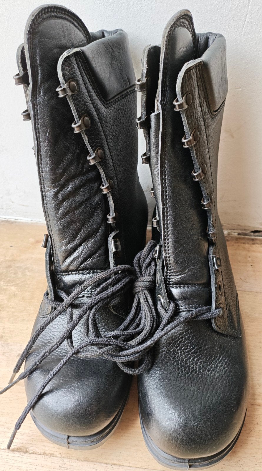 Bata M400 militaire kisten, zwart leer, maat 41-S, Ophalen of Verzenden, Nieuw, Zwart, Boots