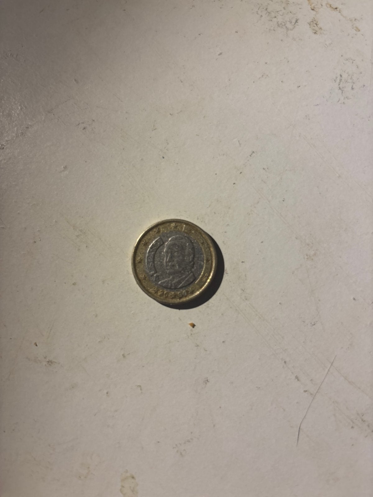 Zeldzame Spaanse 1 euro munt Juan Carlos I, Ophalen of Verzenden, Spanje, 1 euro, Losse munt