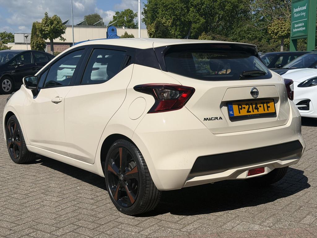 Nissan Micra 1.0 IG-T Acenta | NAVIGATIE | ANDROID/APPLE CAR, Voorwielaandrijving, Stof, Euro 6, Wit