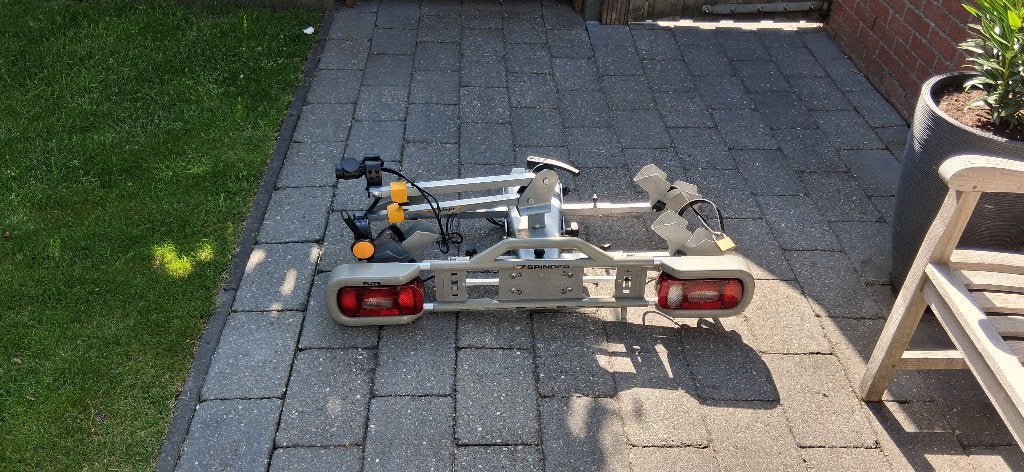 Fietsdrager spinder, Ophalen, Gebruikt