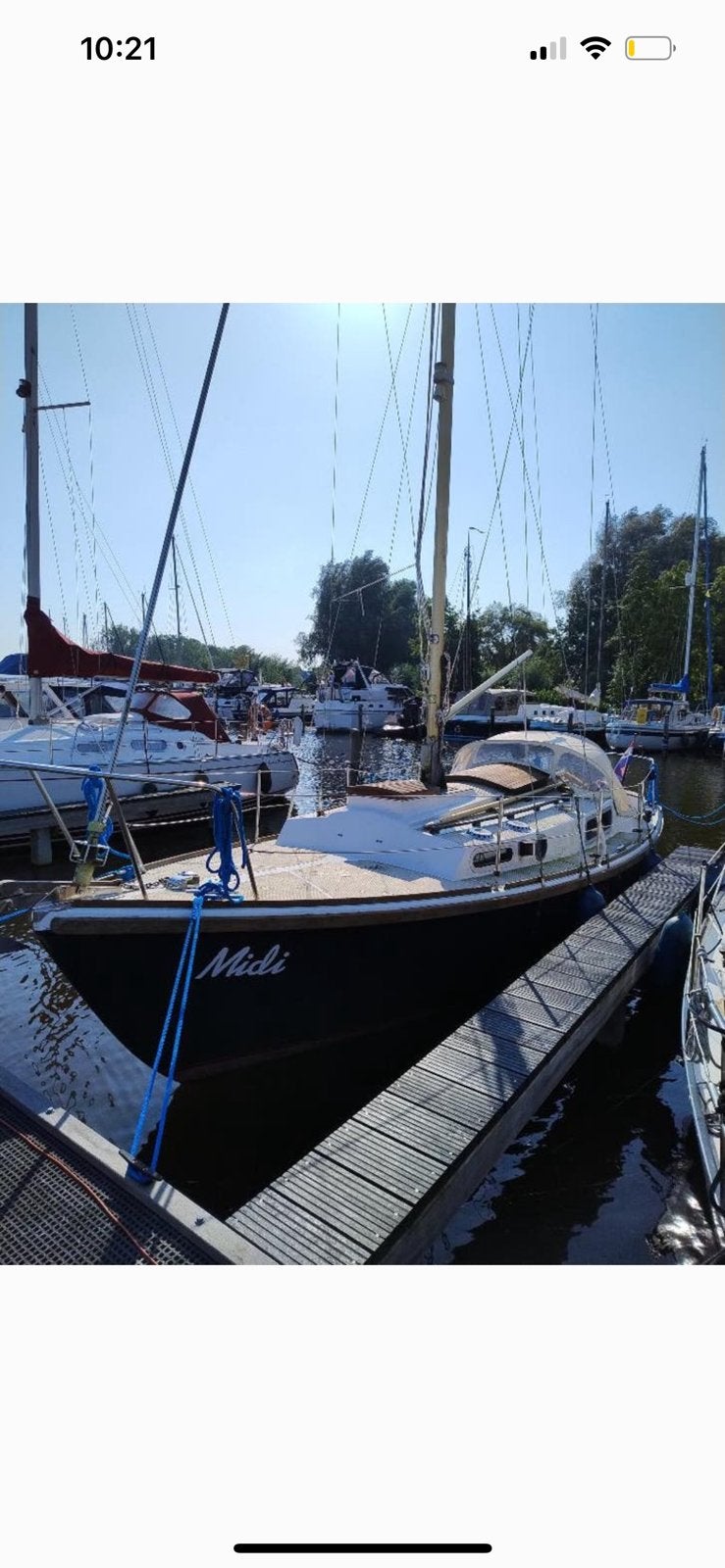 Zeilboot macwester / kimkieler / kajuitboot / boot, Ophalen of Verzenden, Zo goed als nieuw, Minder dan 15 m²