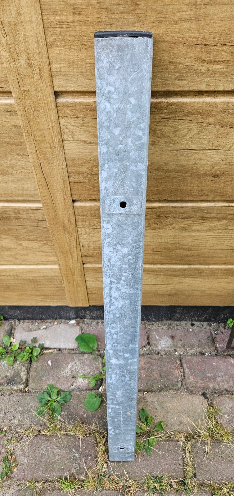 6x gegalvaniseerde paal - 83x6x6 cm. Zo goed als nieuw, Ophalen of Verzenden, Zo goed als nieuw, Minder dan 180 cm, Palen
