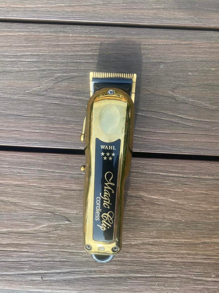 Barber tondeuse magic clip gold, Ophalen of Verzenden, Zo goed als nieuw, Tondeuse