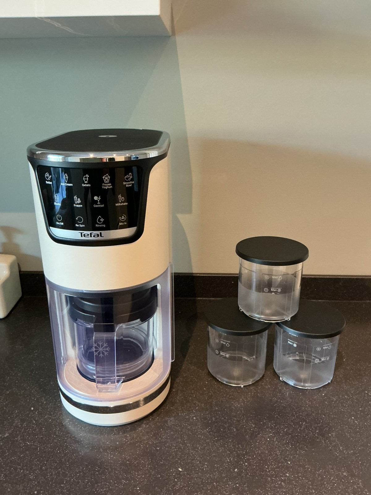 Tefal Dolci ijsmachine, Ophalen of Verzenden, Zo goed als nieuw