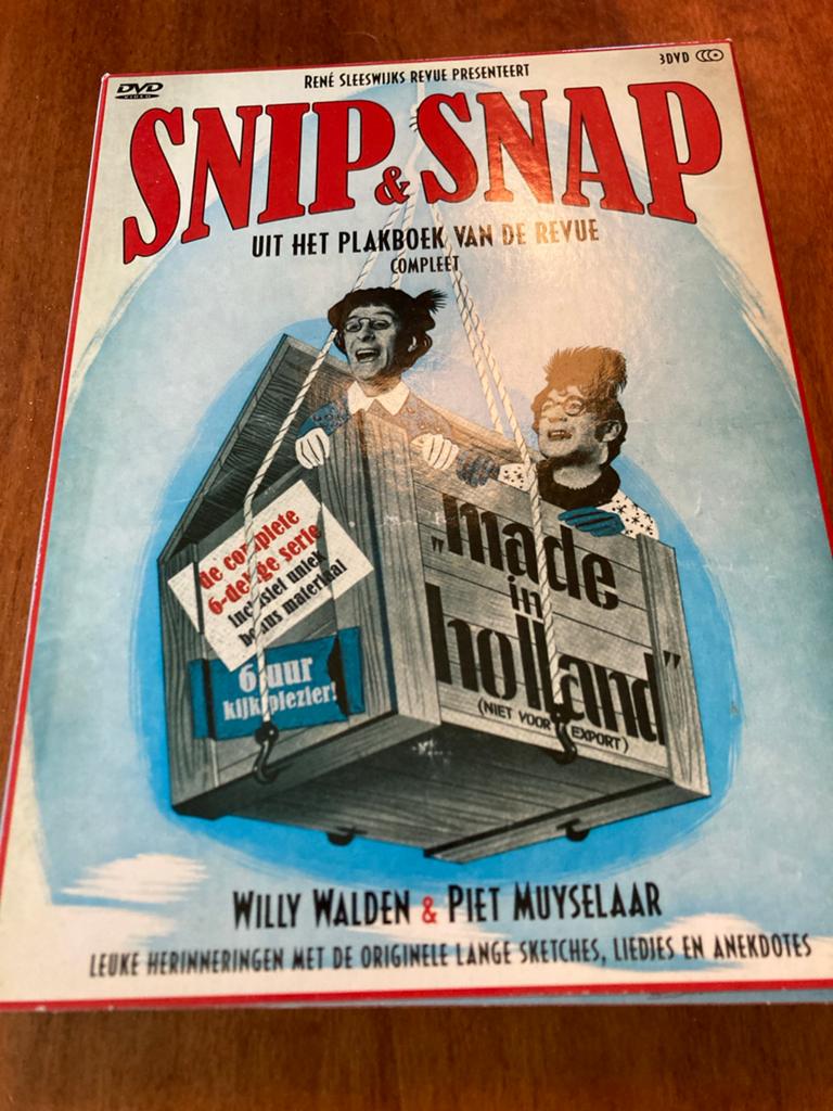 Snip & Snap: Uit het Plakboek van de Revue (3 DVD Boxset), Vanaf 6 jaar, Ophalen of Verzenden, Zo goed als nieuw, Komedie