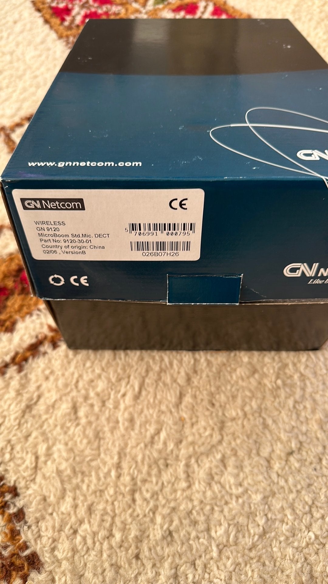 Jabra GN9120 MicroBoom nieuw in doos, Ophalen of Verzenden, Jabra, Draadloos