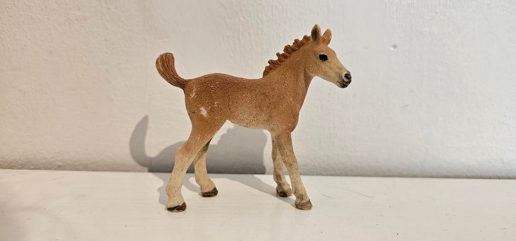 Schleich Quarter Horse Veulen #13854 uit set #42432, Ophalen of Verzenden, Zo goed als nieuw, Paard, Beeldje of Figuurtje