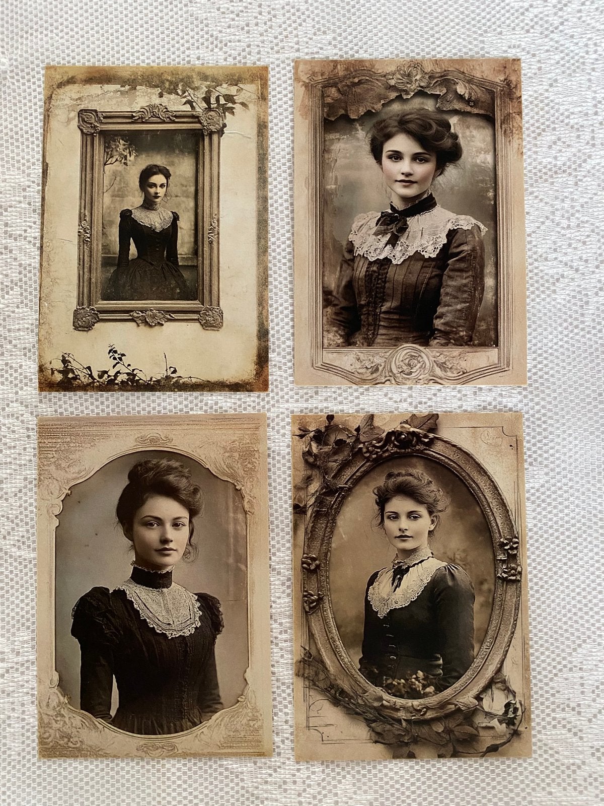 Nostalgische kaarten set 1, Antiek en Kunst, Ophalen of Verzenden