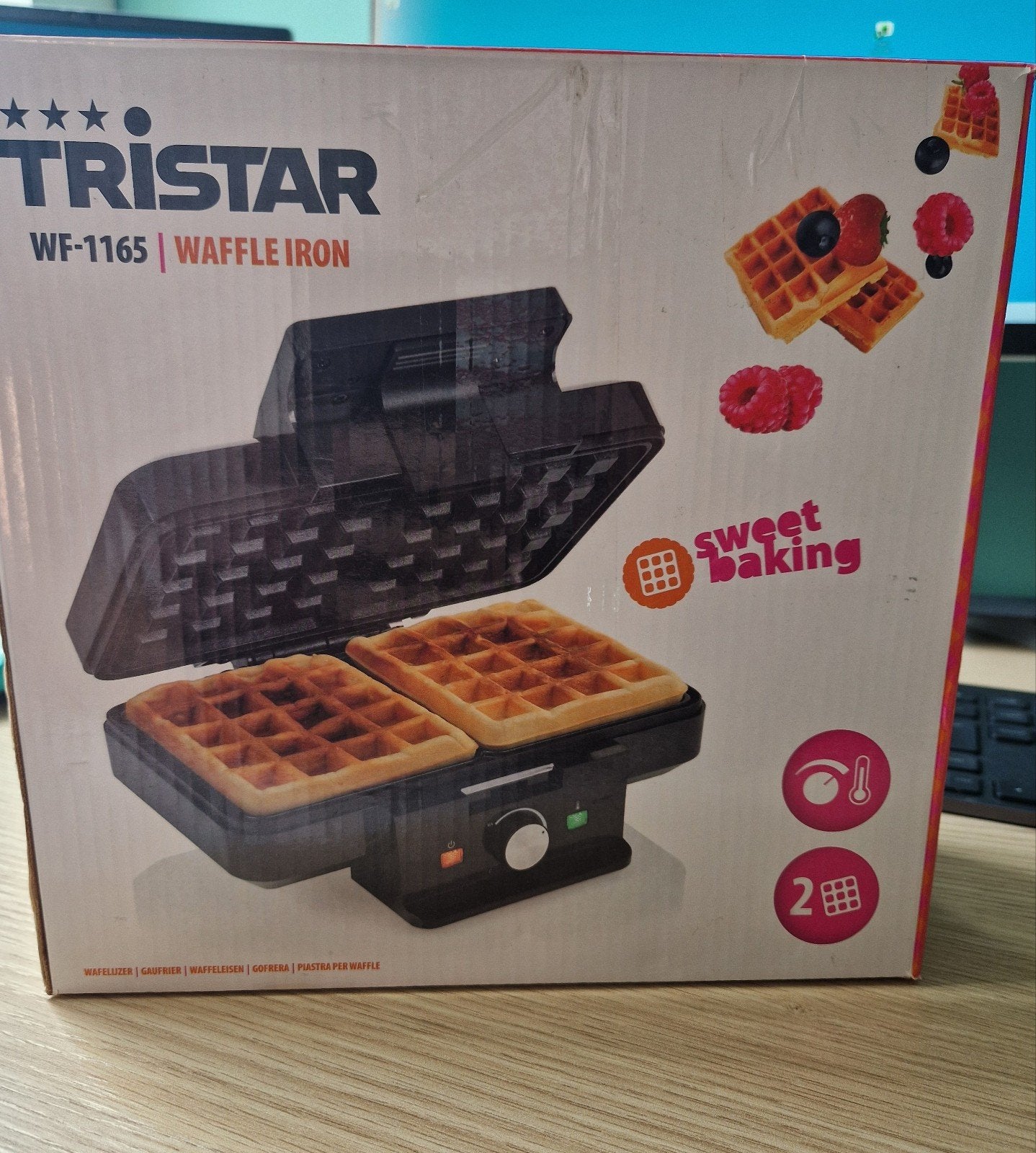 Tristar Wafelijzer - Zo goed als nieuw, Ophalen of Verzenden, Zo goed als nieuw