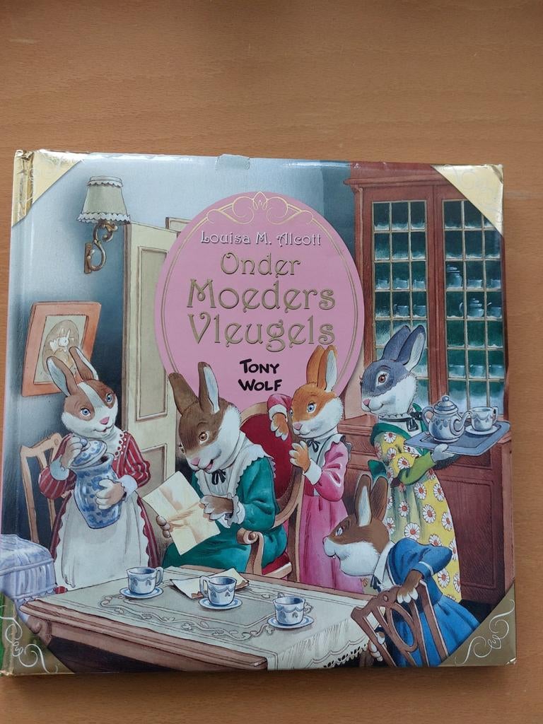 Práchtig KLASSIEK KINDERBOEK 'ONDER MOEDERS VLEUGELS, Boeken, Ophalen of Verzenden, Zo goed als nieuw, Louise M. ALCOTT