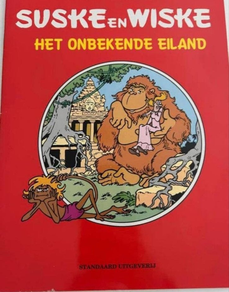 Suske en Wiske 2 - Het onbekende eiland, Boeken, Stripboeken, Gelezen, Eén stripboek, Ophalen of Verzenden