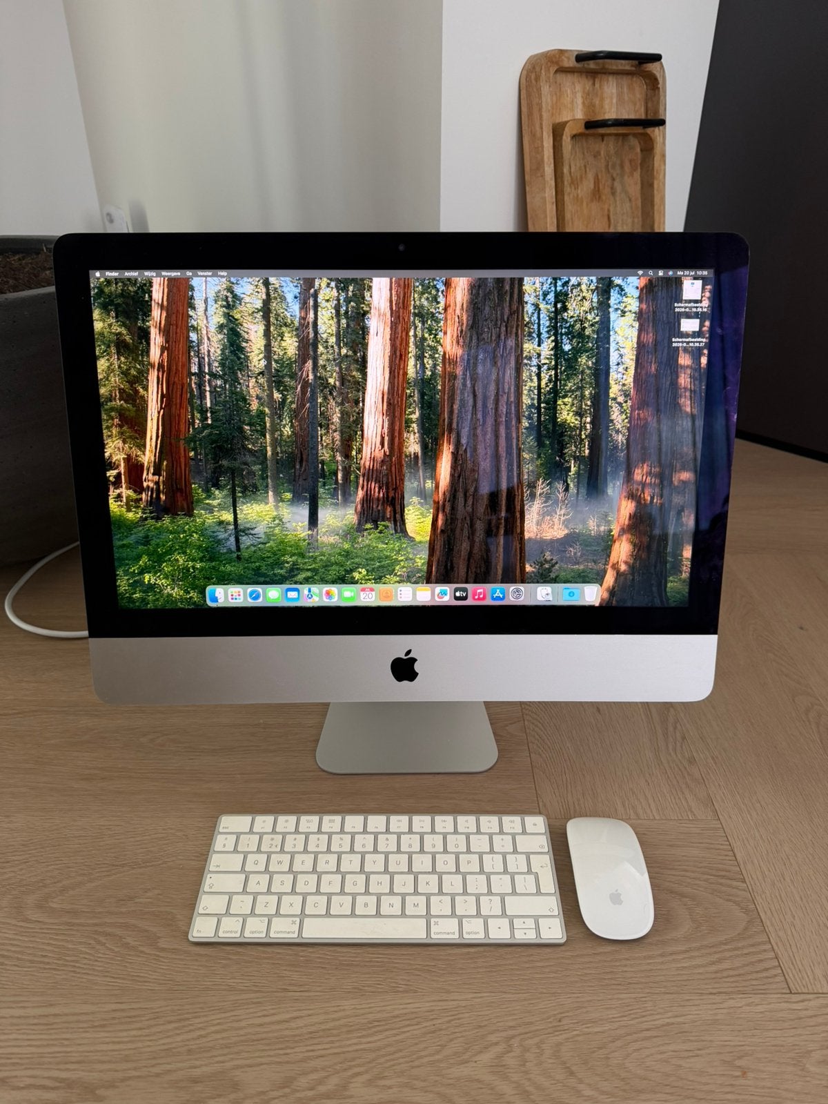 Snelle Apple iMac 21,5 inch 4K 2019/2020 SSD, IMac, Ophalen of Verzenden, Zo goed als nieuw, 21,5 inch