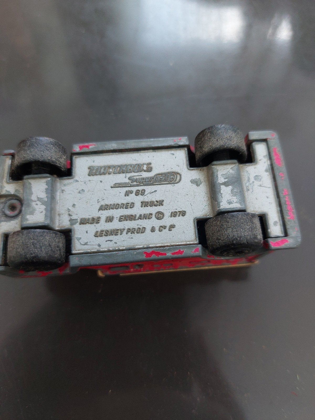 Matchbox Superfast No. 69 Armored Truck 1970, Ophalen of Verzenden, Gebruikt