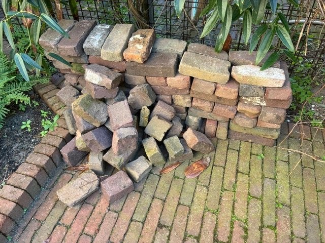 klinkers, Tuin en Terras, Ophalen, Overige materialen, Gebruikt, Klinkers