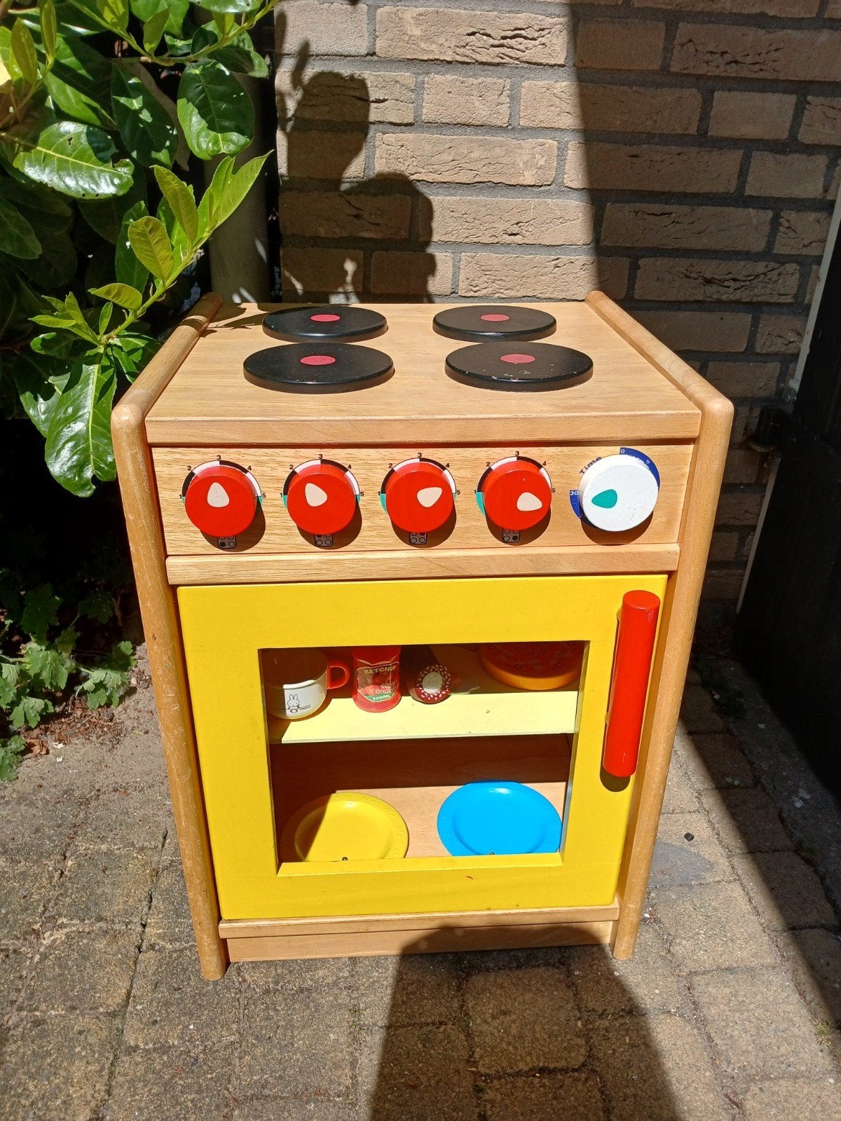 Houten speelkeuken met diverse accessoires en meer, Ophalen