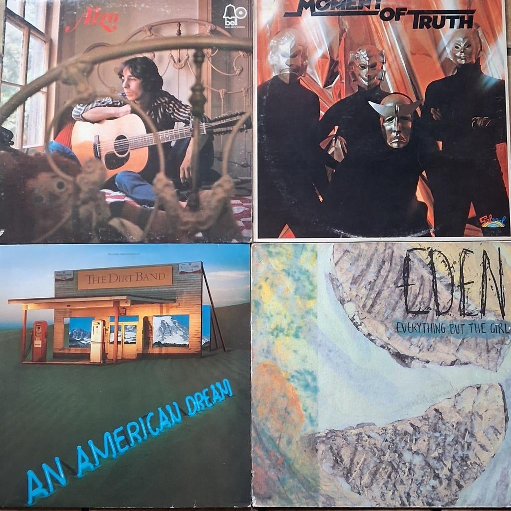 Alzo, Moment of Truth, The Dirth Band, Eden. 4 Lp's., Ophalen, 1970 - 1979, Zo goed als nieuw, 12 inch