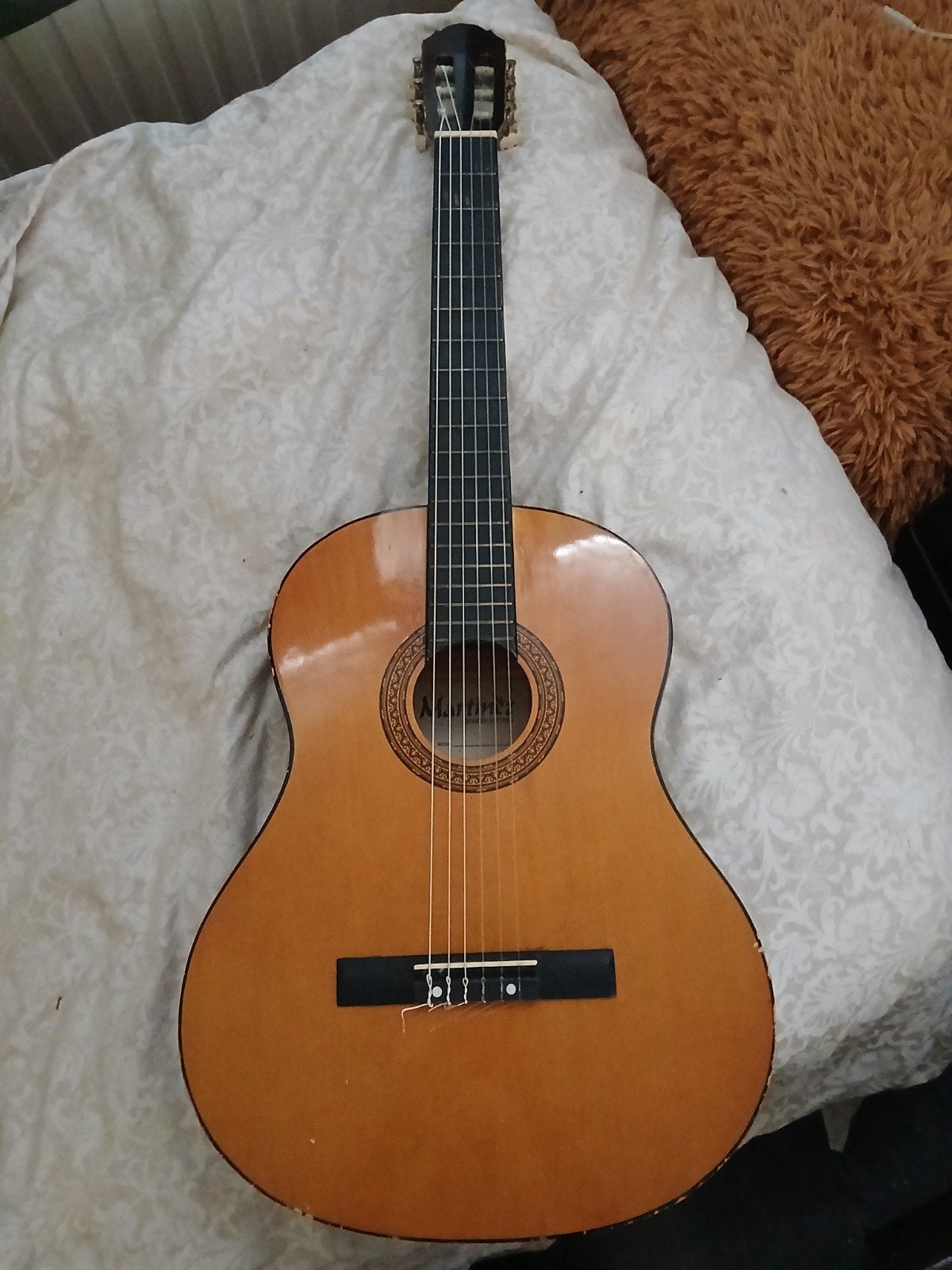 Martinez Spaanse gitaar, Ophalen, Gebruikt, Klassieke of Spaanse gitaar