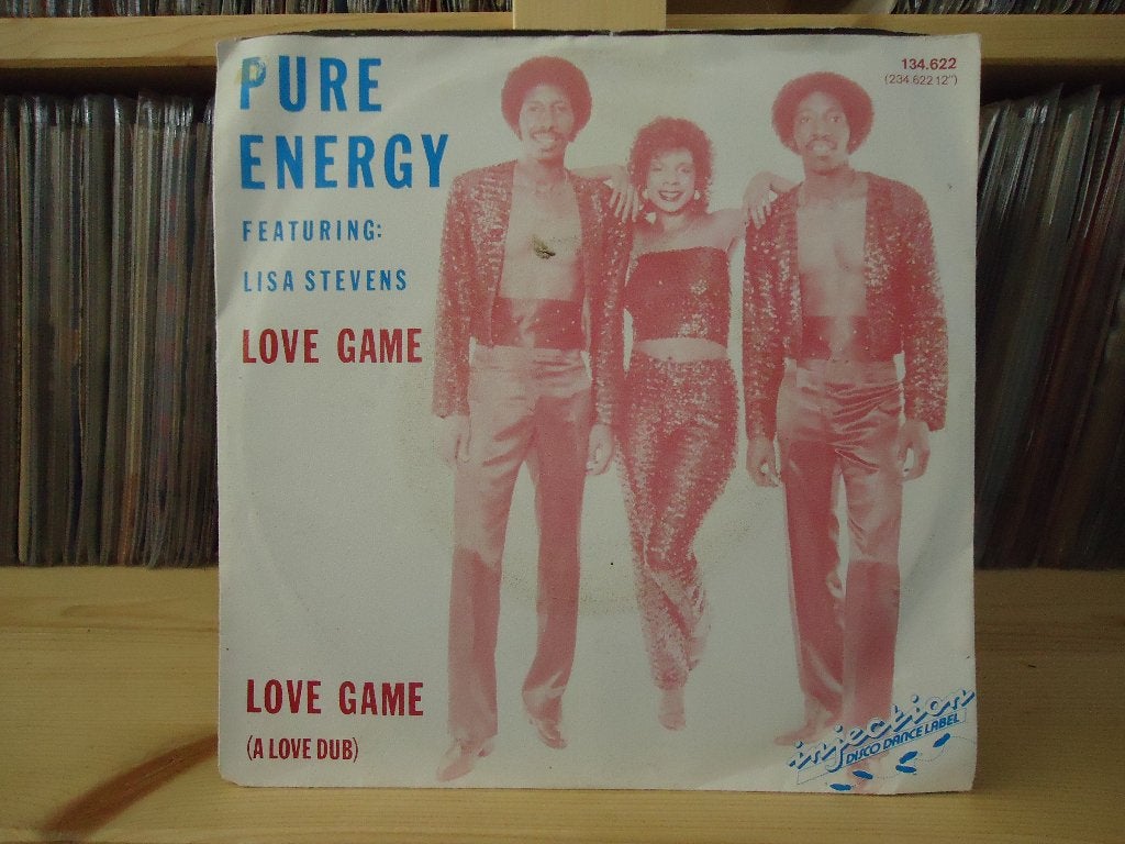 7" Single Pure Energy - Love Game + A Love Dub, Gebruikt, 7 inch, Ophalen of Verzenden, Pop
