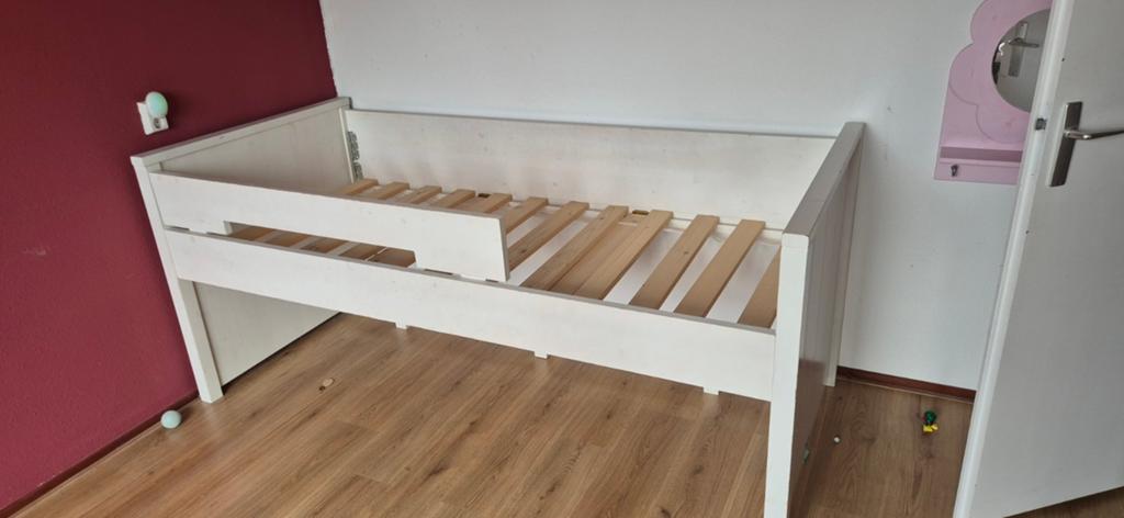Bopita kinderbed met lattenbodem, Kinderen en Baby's, Kinderkamer | Bedden, Ophalen, Gebruikt, 70 tot 85 cm, Lattenbodem