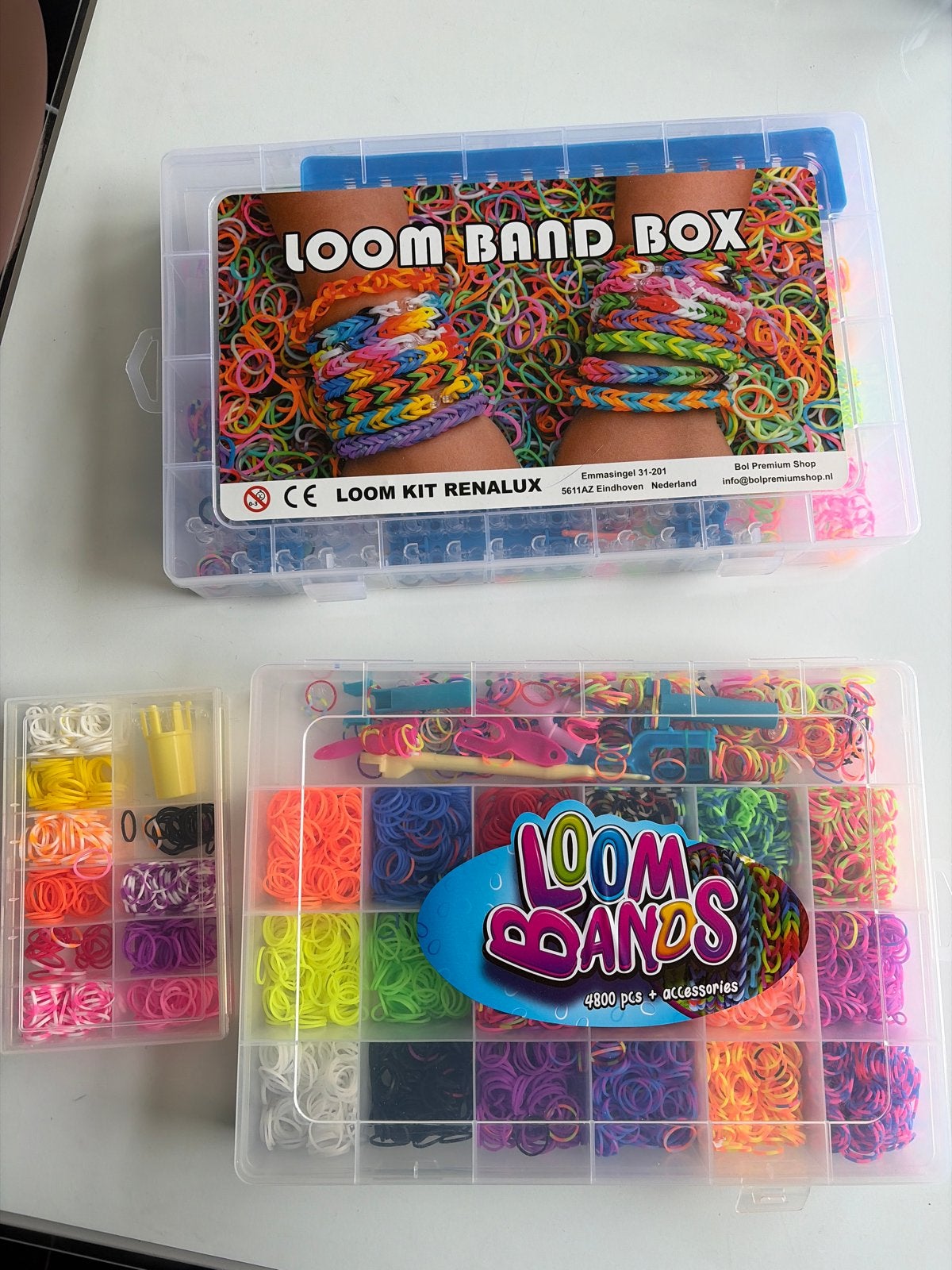 Grote set Loom bandjes en accessoires, Ophalen of Verzenden, Zo goed als nieuw, Knutselen