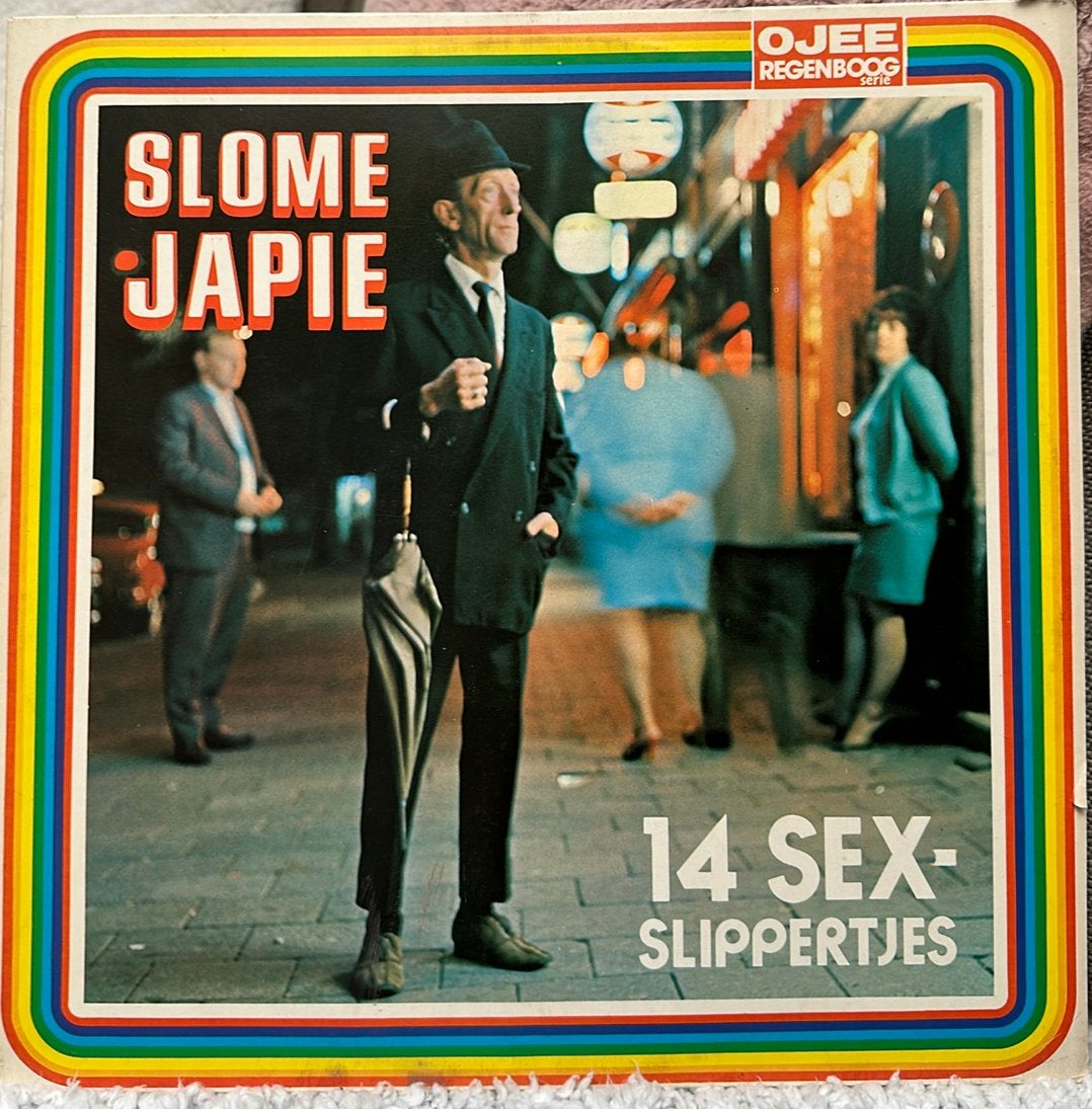 Ojee Regenboog Slome Japie 14 sexsellers schlager vinyl lp, Ophalen of Verzenden, Zo goed als nieuw, 12 inch, Europees