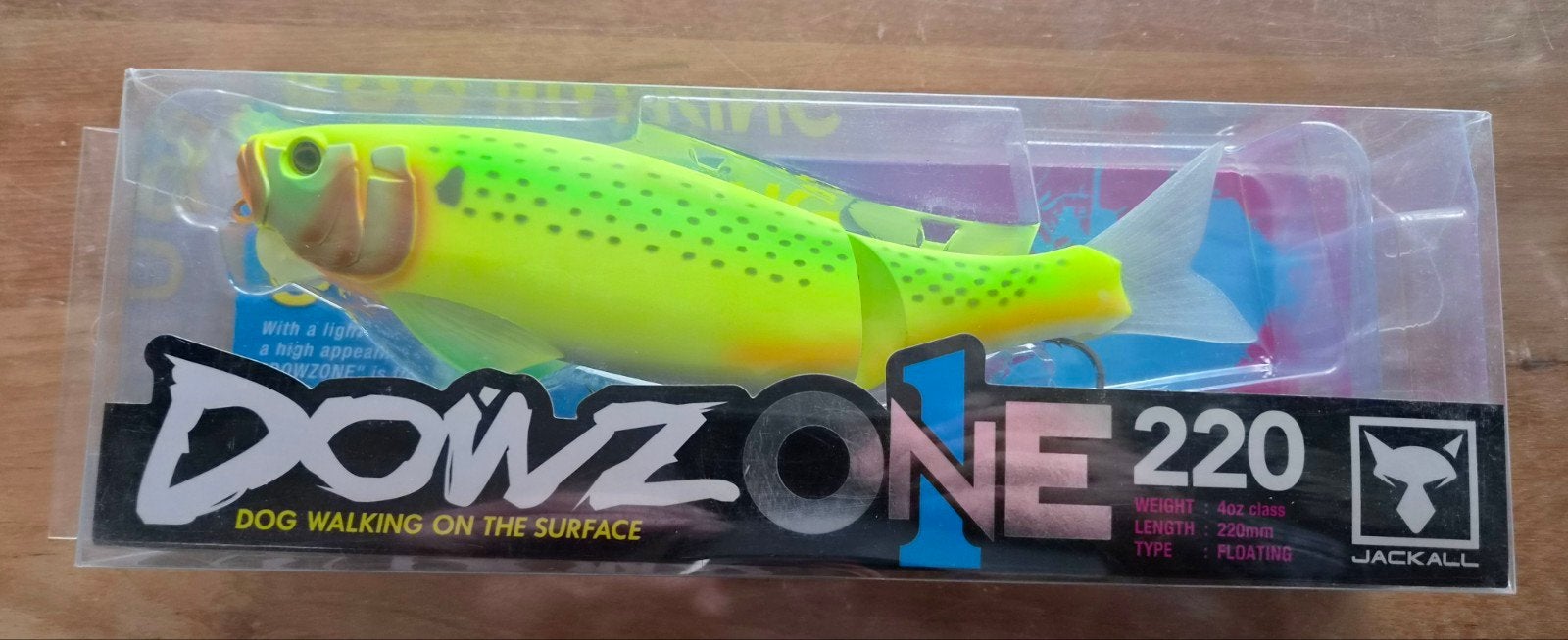 Jackall Illex DowzONE 1 220 Kunstaas, Watersport en Boten, Ophalen of Verzenden, Nieuw, Overige typen