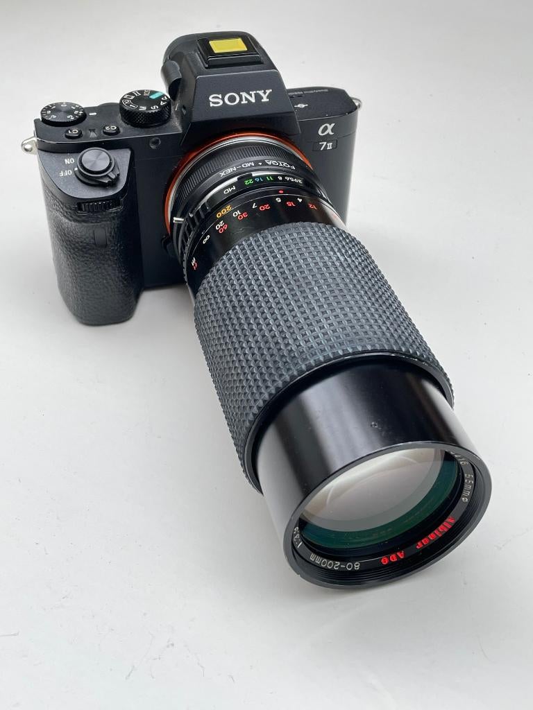 *Albinar ADG 80-200mm f3.9 (Minolta MD) e.a. lenzen (foto's), Ophalen of Verzenden, 1960 tot 1980