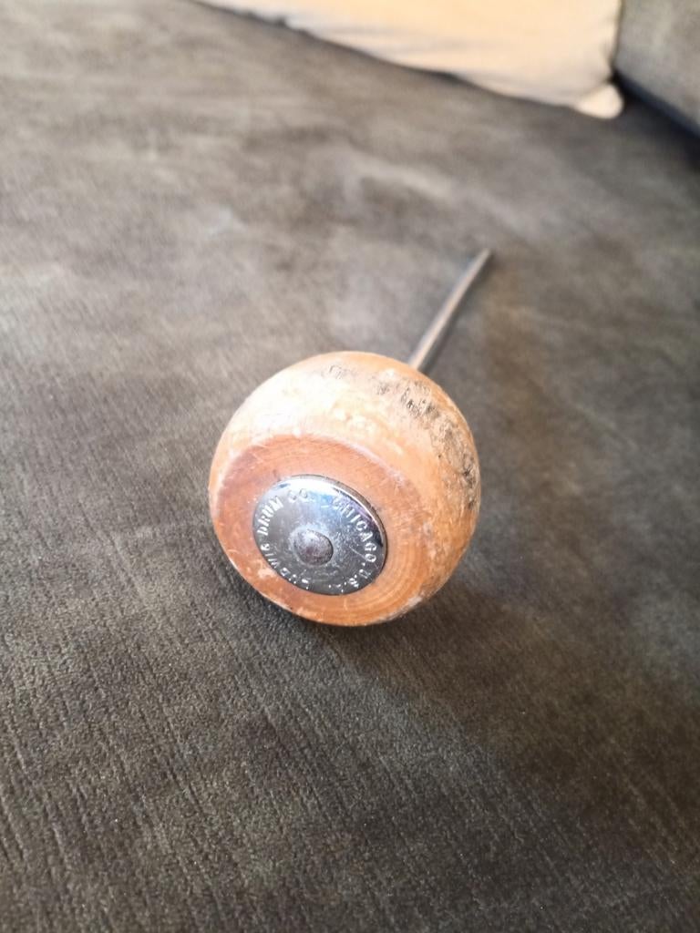 Ludwig 1960 speedking beater klopper wood hout, Ophalen of Verzenden, Trommel